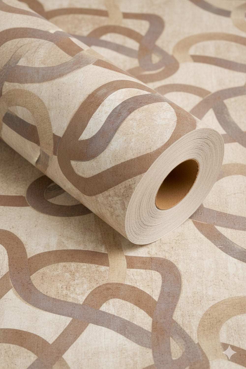 Sand  Geometric Abstract Residential Mural RM9109