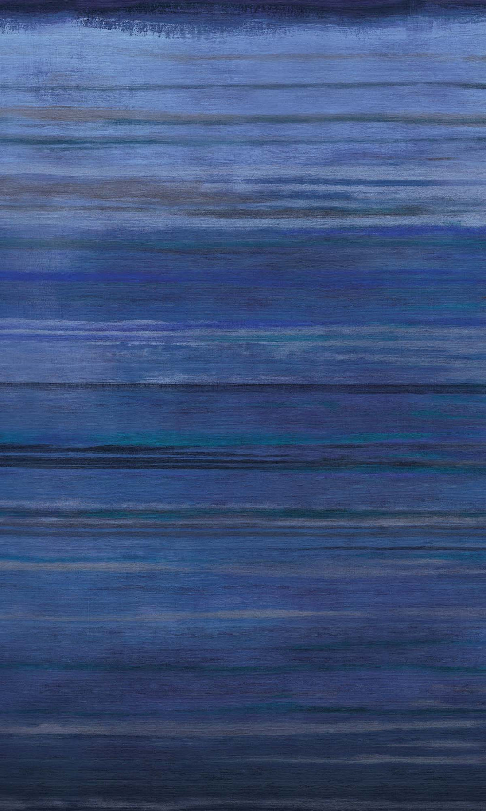 Indigo  Horizontal Ombre Residential Mural RM9114
