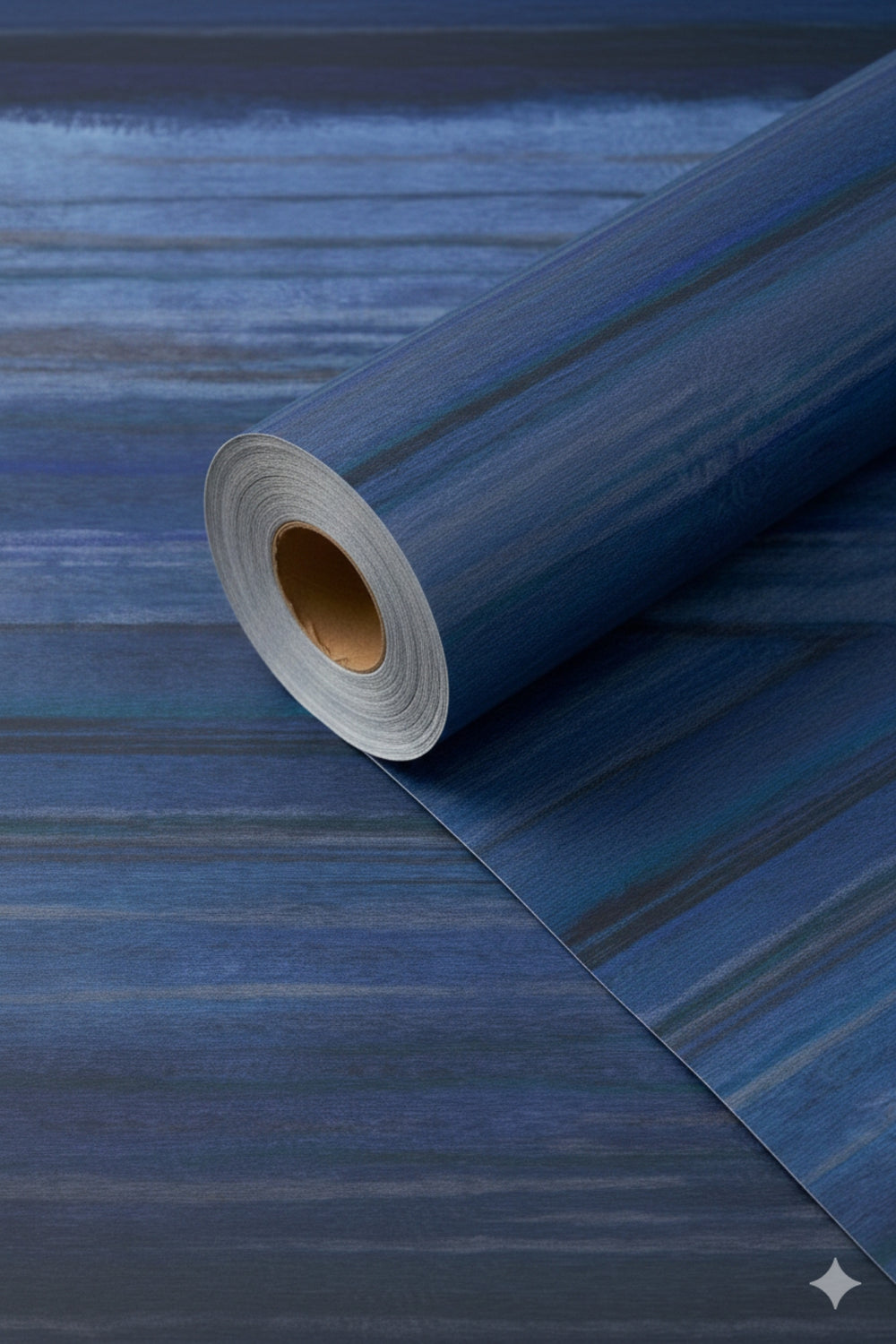 Indigo  Horizontal Ombre Residential Mural RM9114