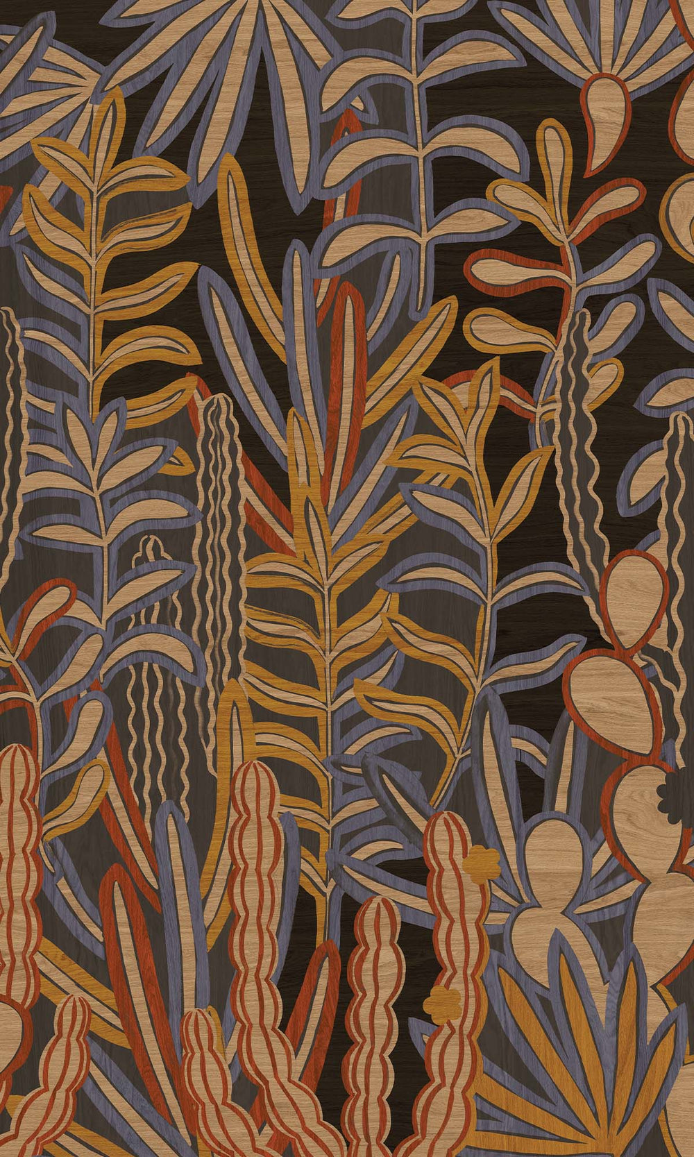 Fall Aquatic Forest Residential Mural RM9117
