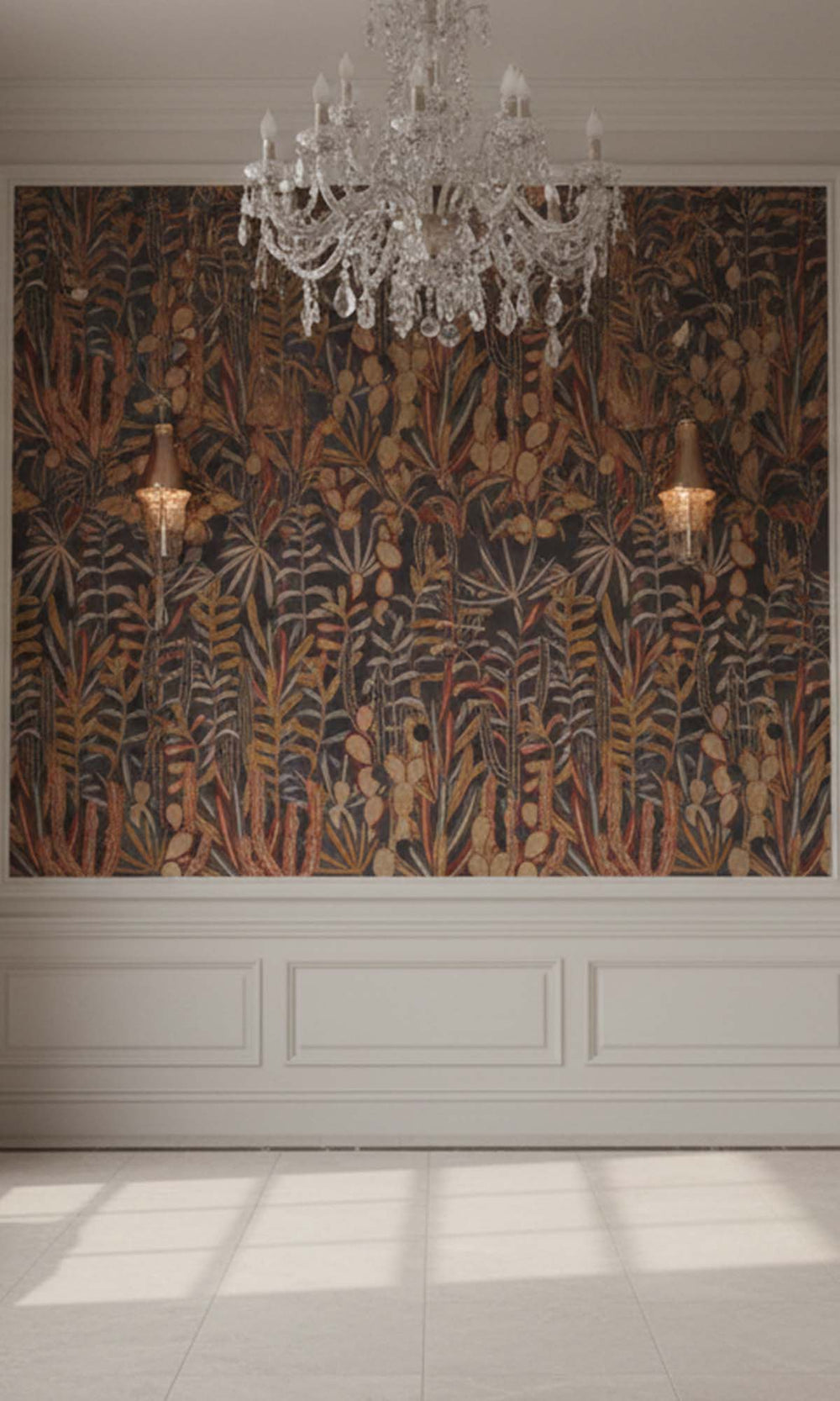 Fall Aquatic Forest Residential Mural RM9117