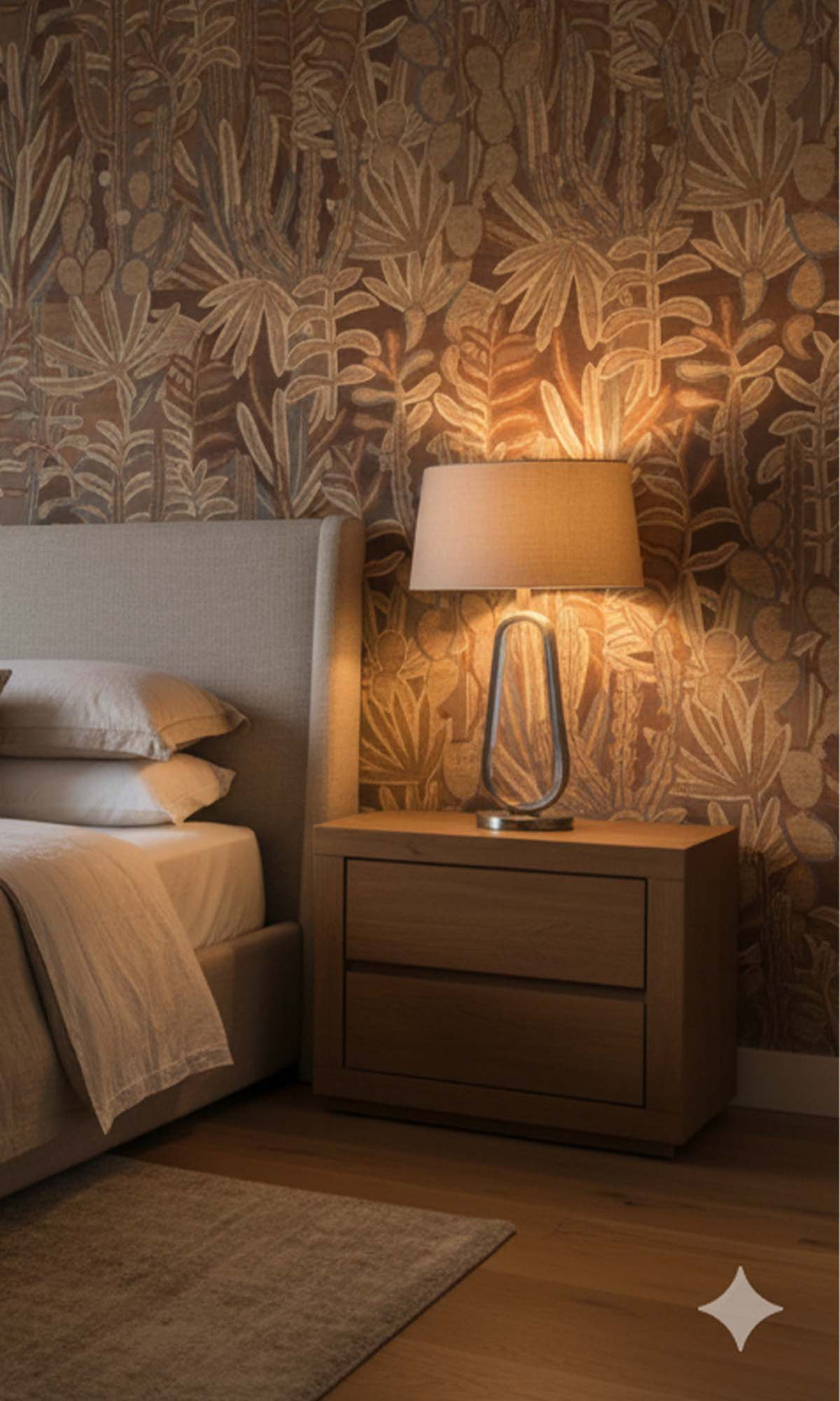 Linnen Aquatic Forest Residential Mural RM9118