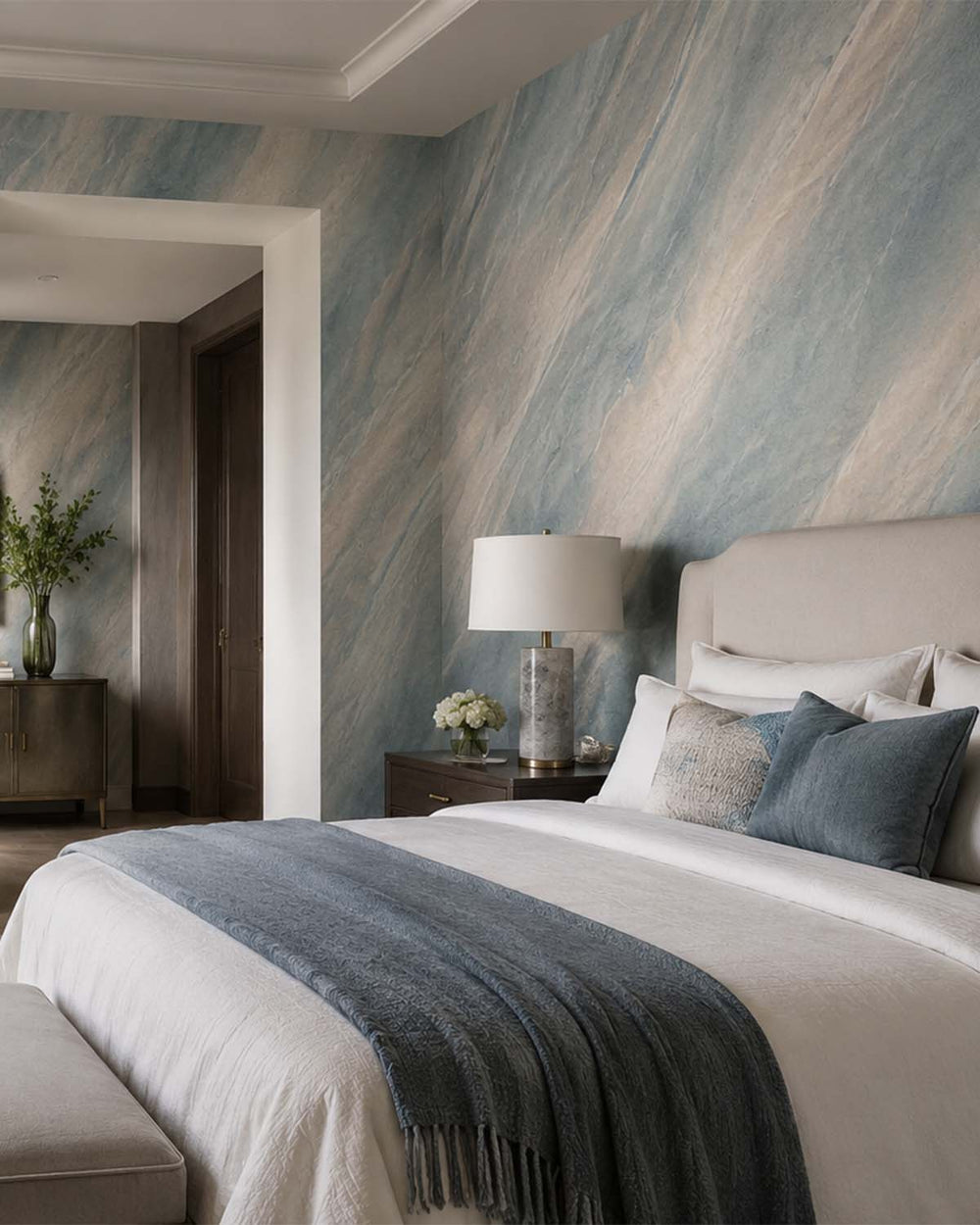 Tranquility Natural Stone Effect Residential Mural RM9130