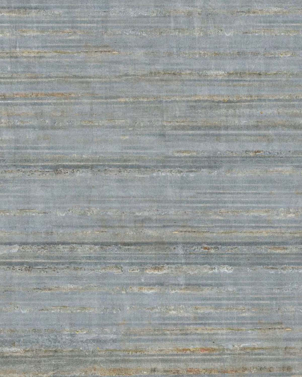 Mirage Grey Corrugated Metal Effect Residential Mural RM9131
