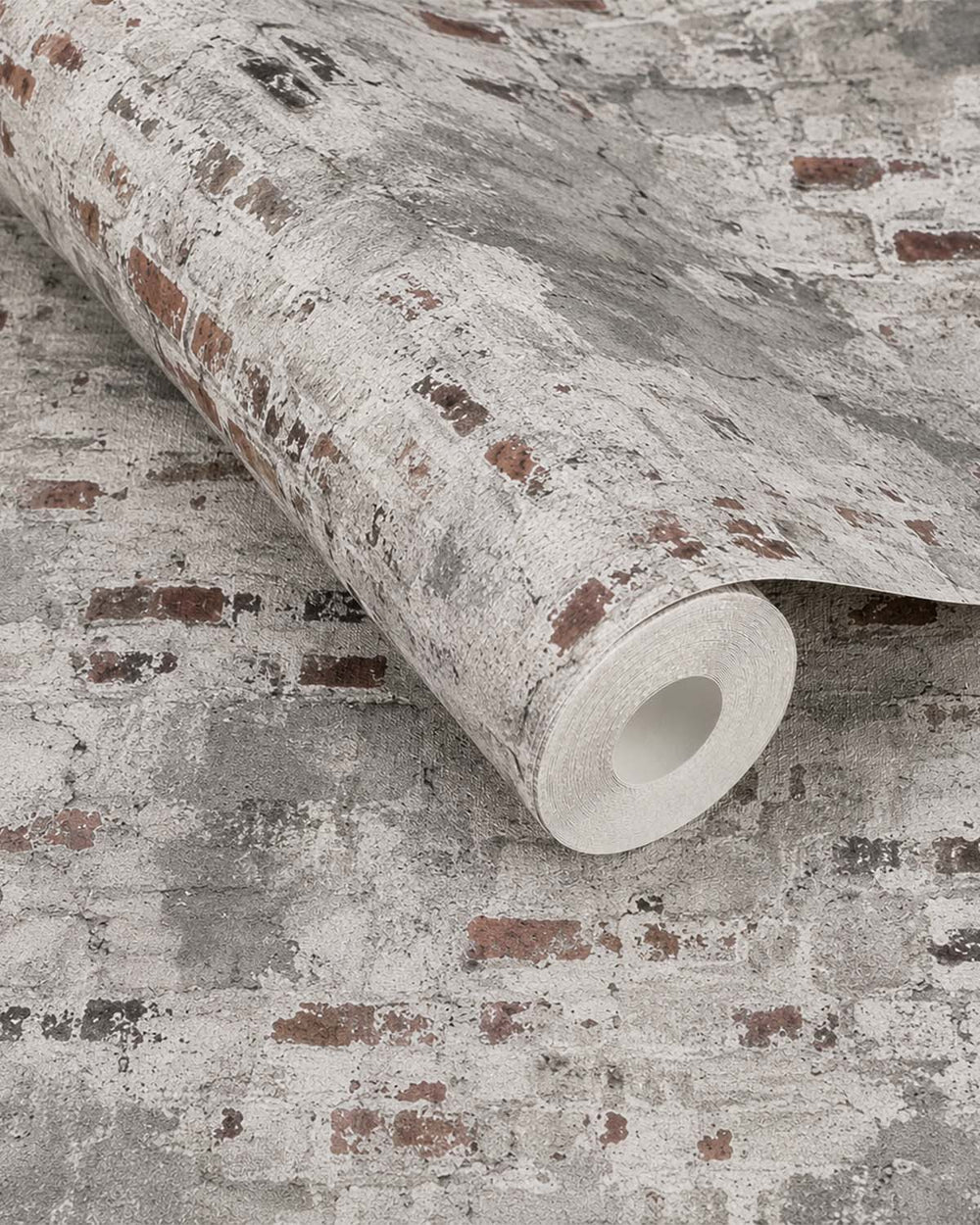 Spanish Grey Old Brick Print Residential Mural RM9133