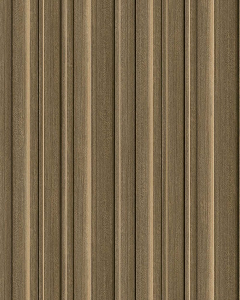 Olive Wood 3D Faux Wood Slat  Residential Mural RM9289