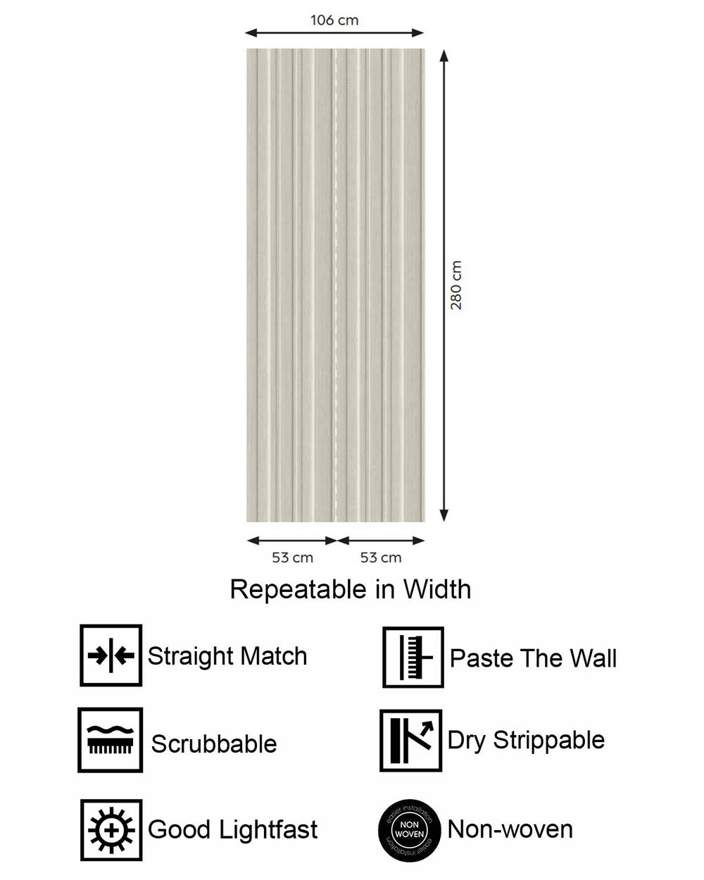 Play on Grey 3D Faux Wood Slat  Residential Mural RM9290