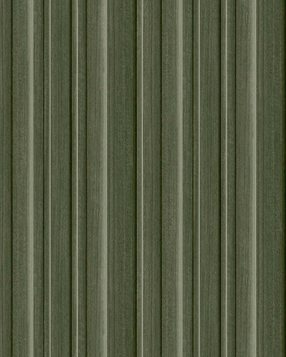 Matsuba Green 3D Faux Wood Slat  Residential Mural RM9291