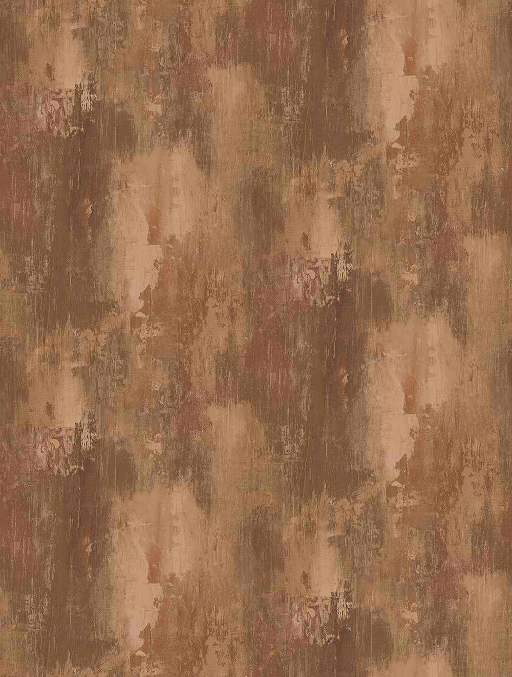 Nougat Brown Distressed Concrete Residential Mural RM9294