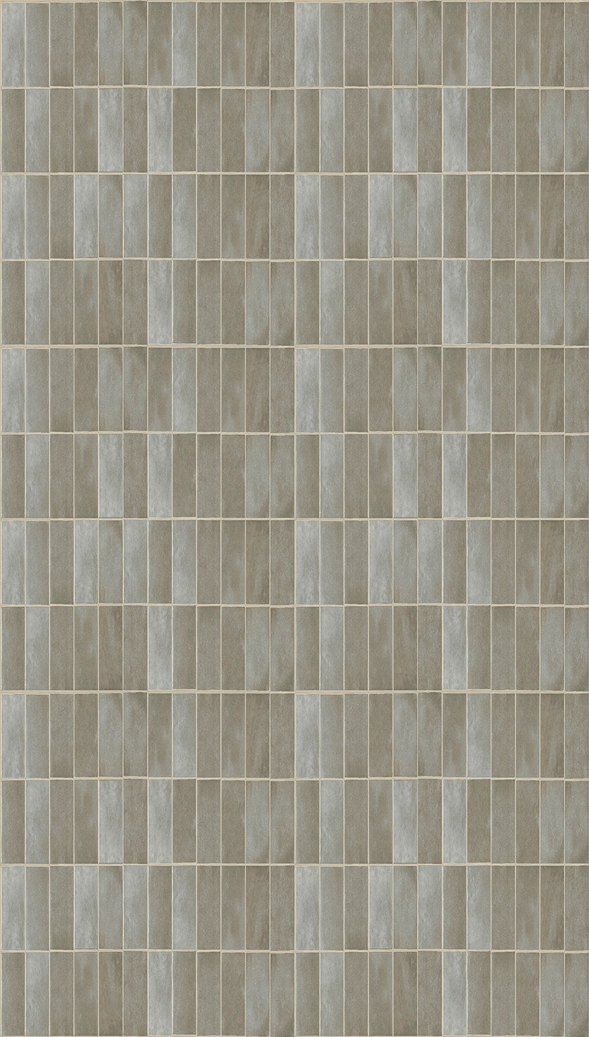 Dapple Grey Faux Ceramic Tile Residential Mural RM9296