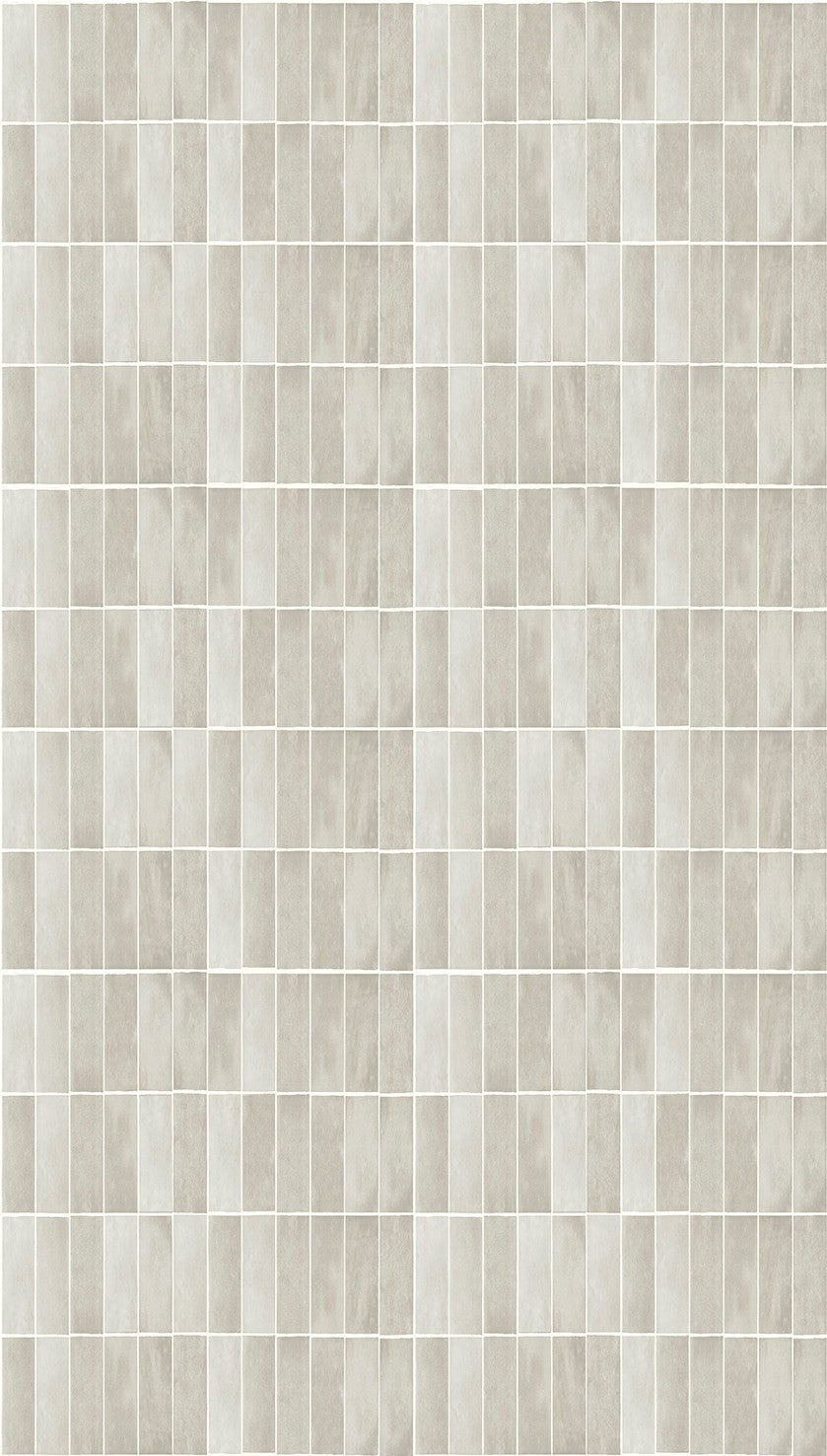Gettysburg Grey Faux Ceramic Tile Residential Mural RM9298