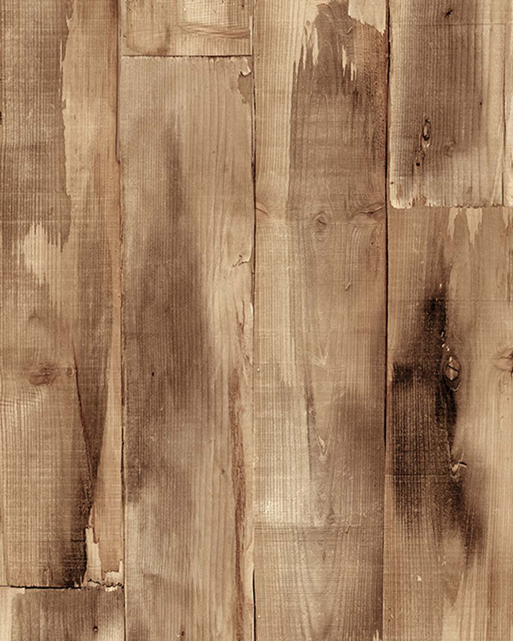 Tan Oak Reclaimed Wood Plank Residential Mural RM9315