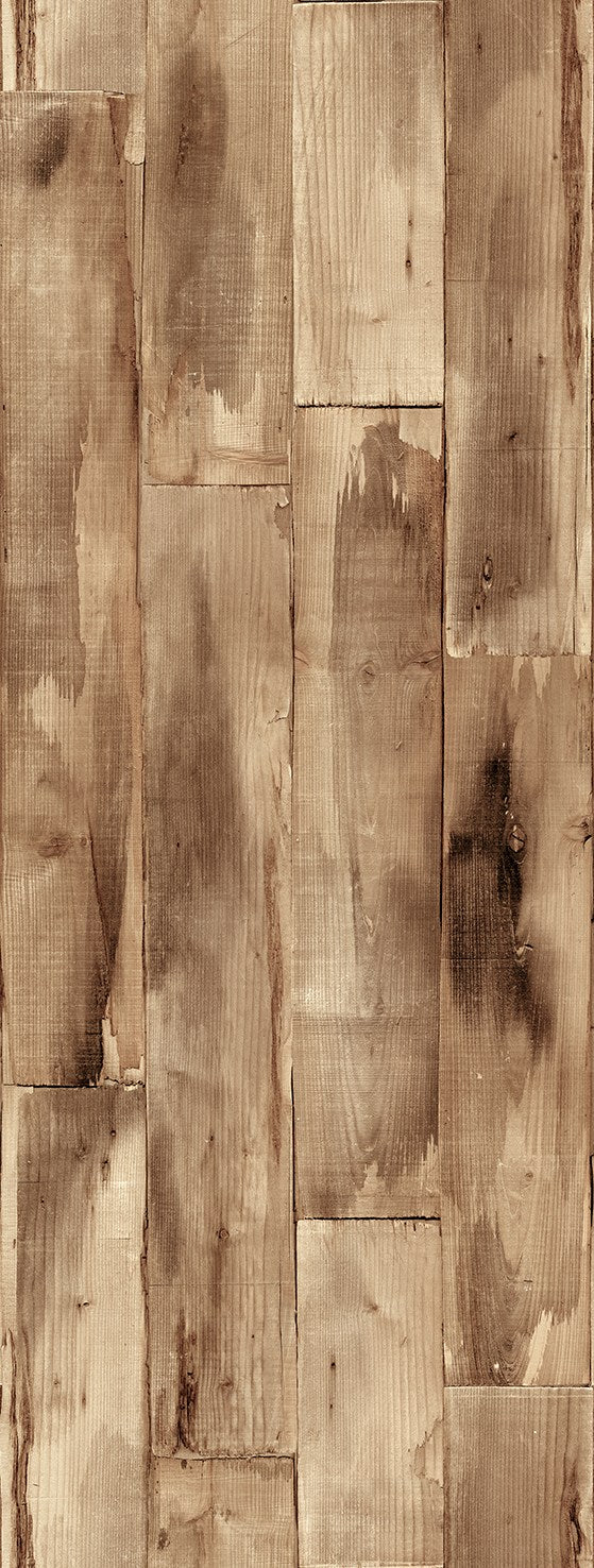 Tan Oak Reclaimed Wood Plank Residential Mural RM9315