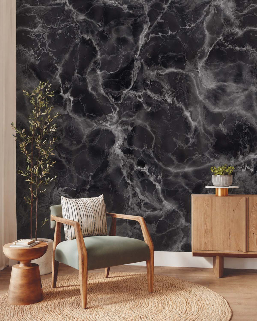 Bastille Seamless Marble Residential Mural RM9319