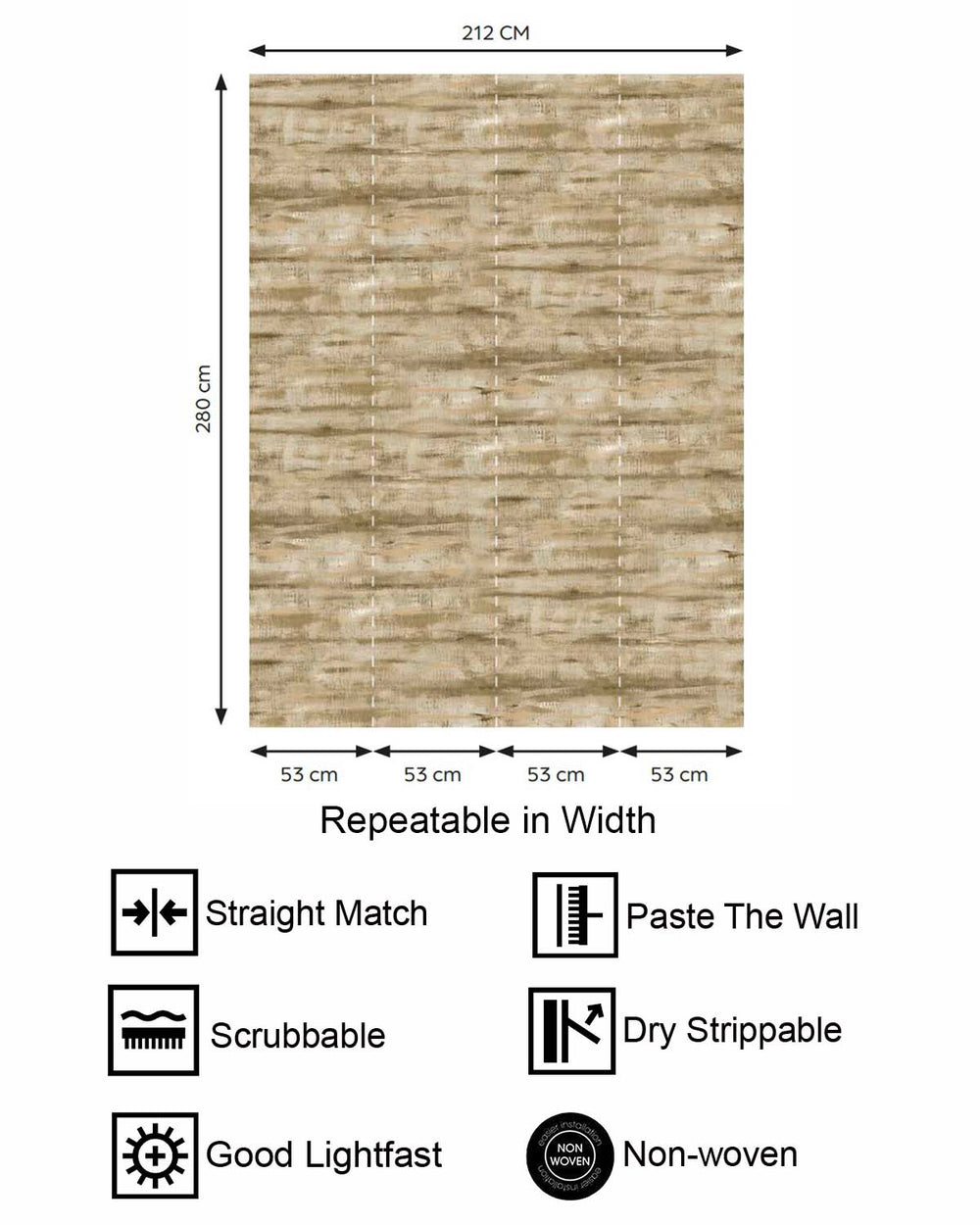 French Bistre Weathered Barn Wood Residential Mural RM9323