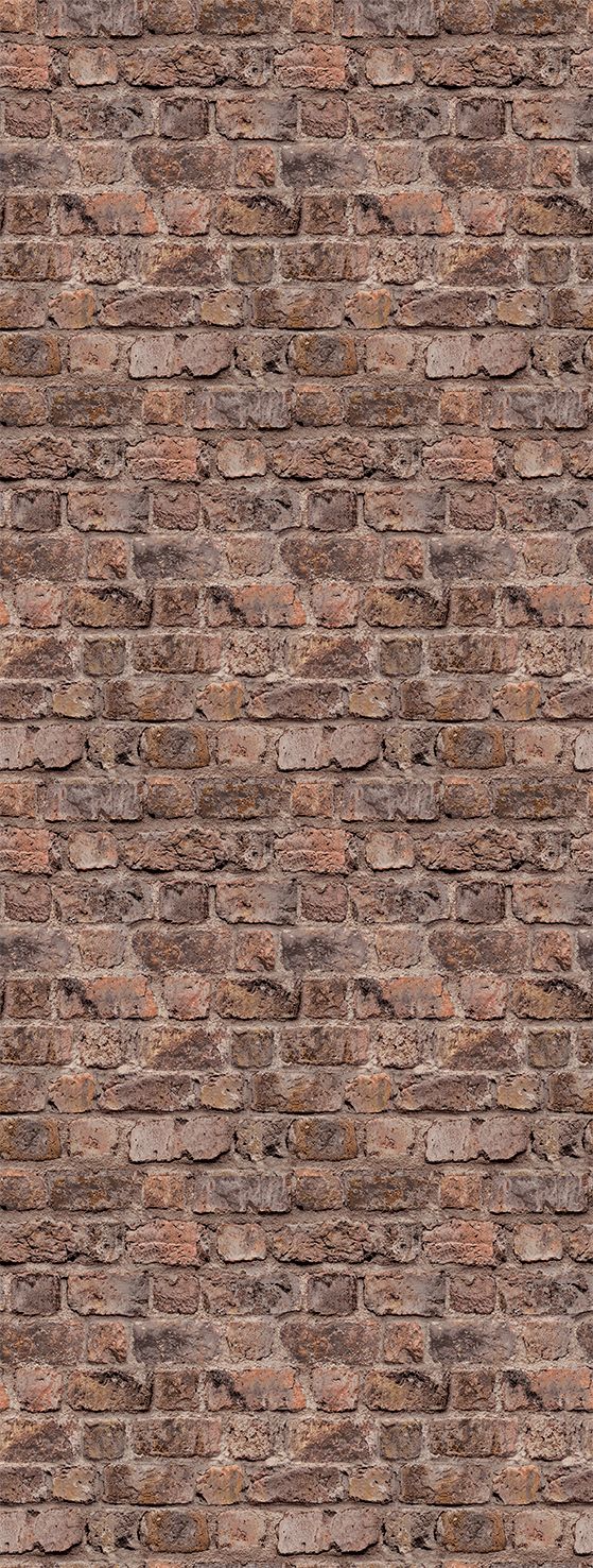 Indian Reed Rustic Faux Brick Residential Mural RM9326