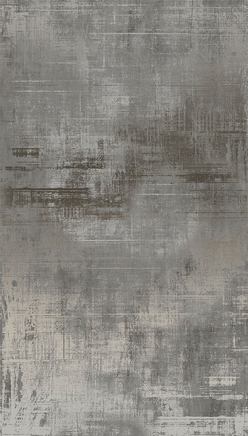 Grey Porcelain Faux Distressed Concrete Residential Mural RM9332
