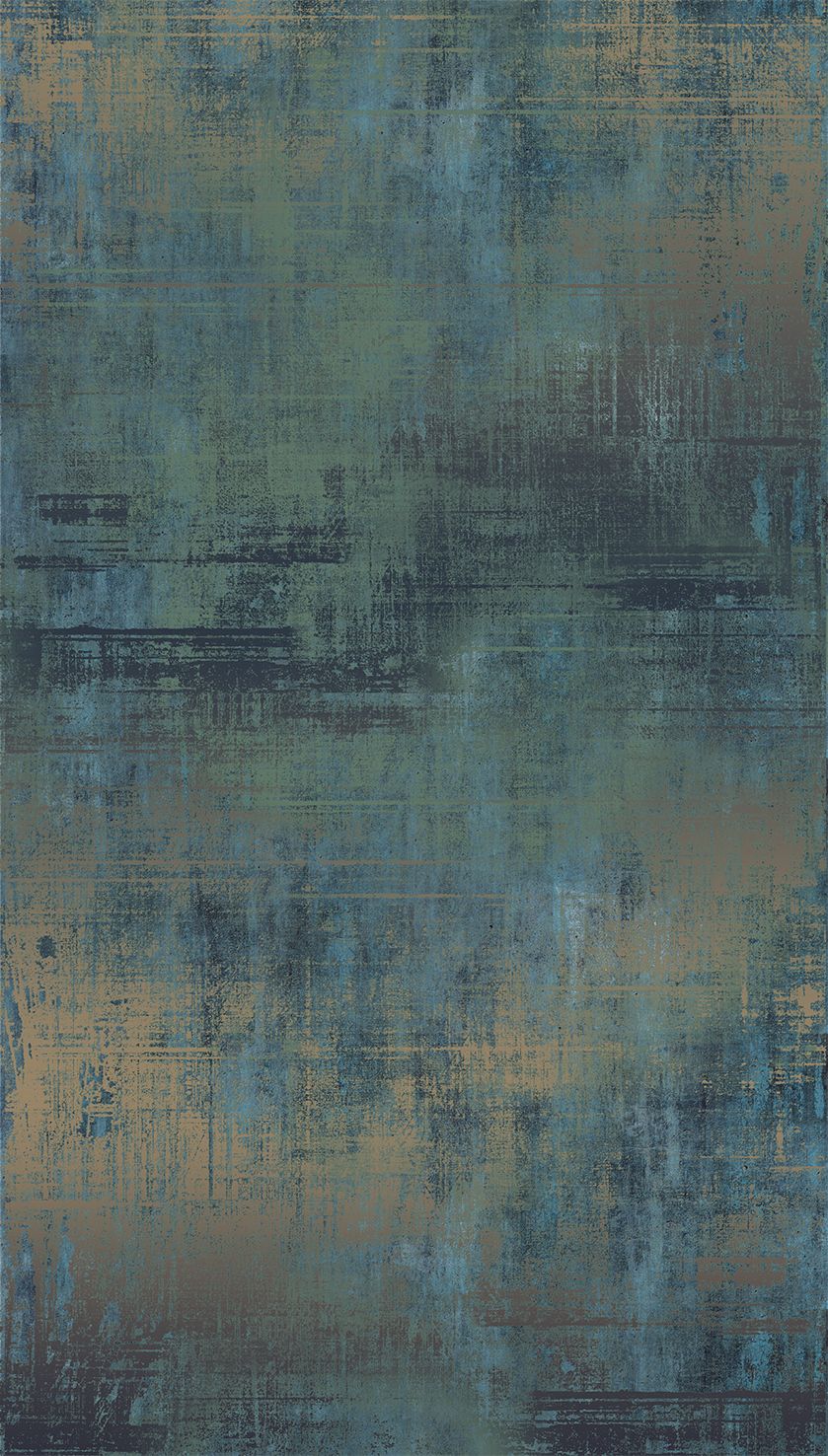 Celtic Rush Faux Distressed Concrete Residential Mural RM9335
