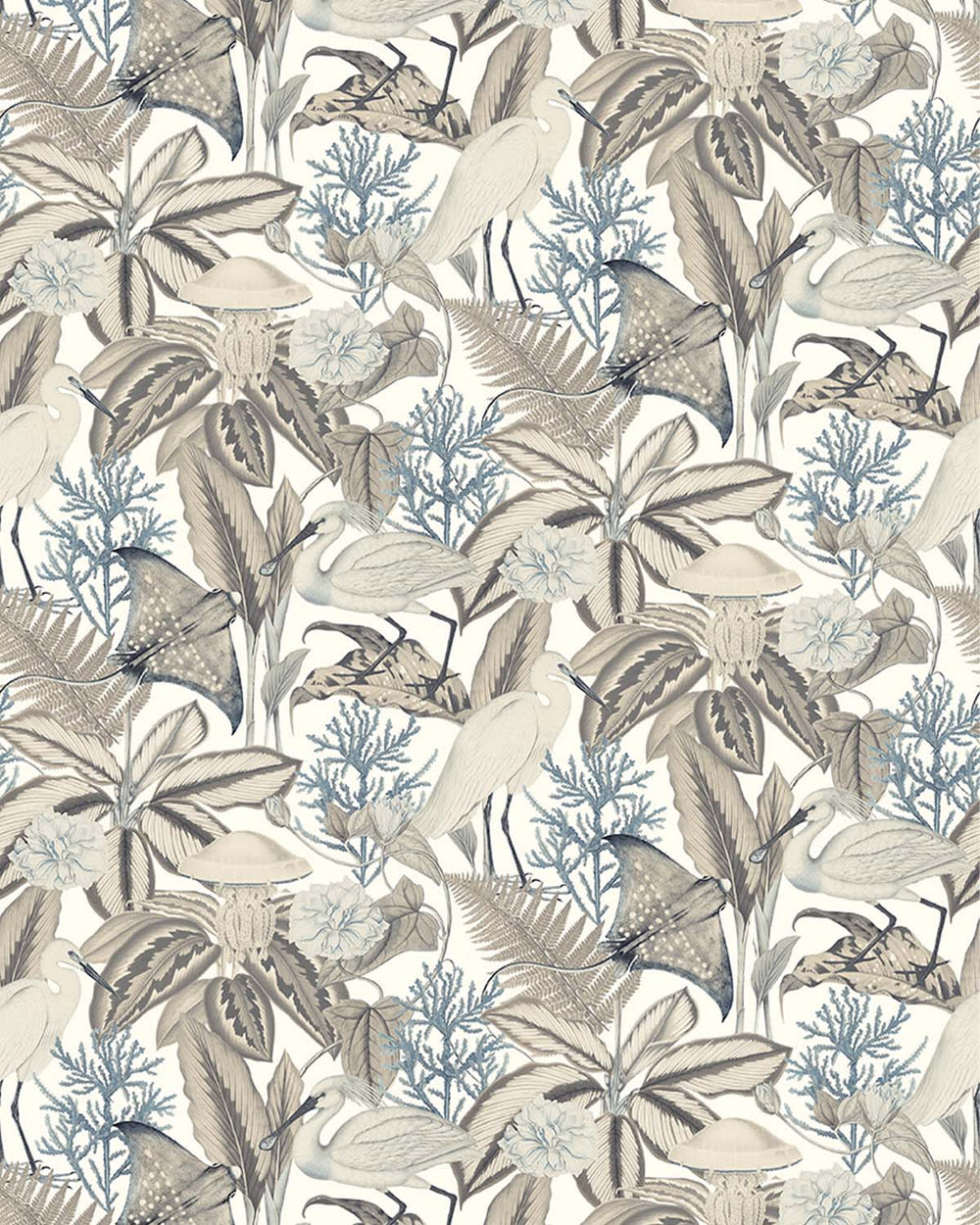 Mica Creek Exotic Menagerie Nocturne Residential Mural RM9346