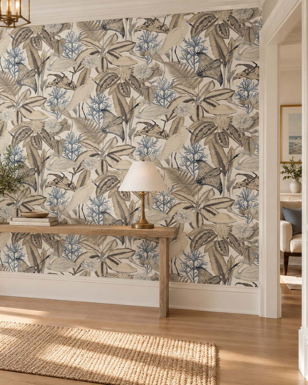 Mica Creek Exotic Menagerie Nocturne Residential Mural RM9346