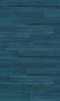 Royal Blue Abstract Planks Vinyl Commercial Wallpaper C7631