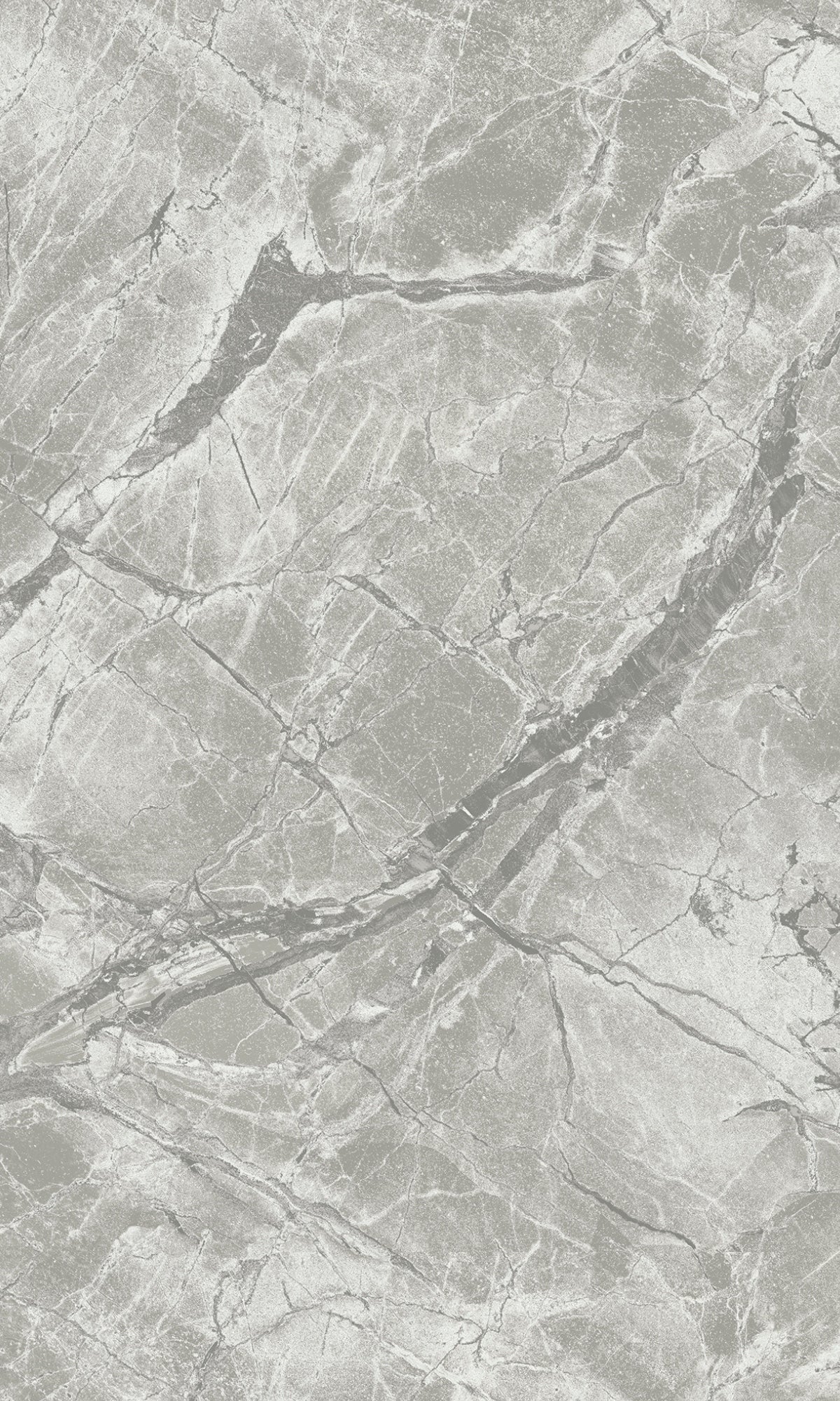 Silver Marble Stone Like Textured Wallpaper R8923