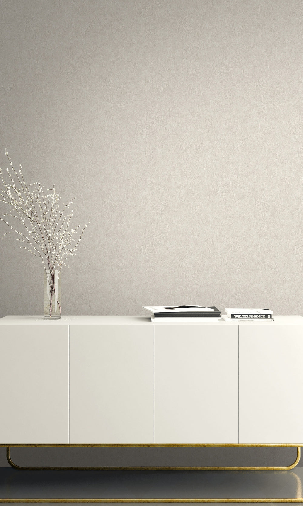 Soft Linen Scratched Plain Textured Wallpaper R8539