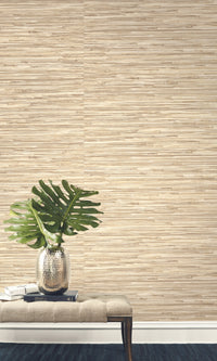 Spanish Moss Grasscloth Inspired Vinyl Commercial Wallpaper C7617