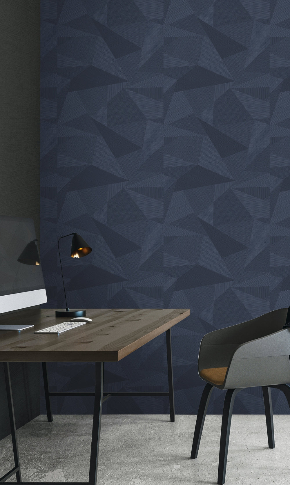 Spruce Simple Geometric Panel R8498