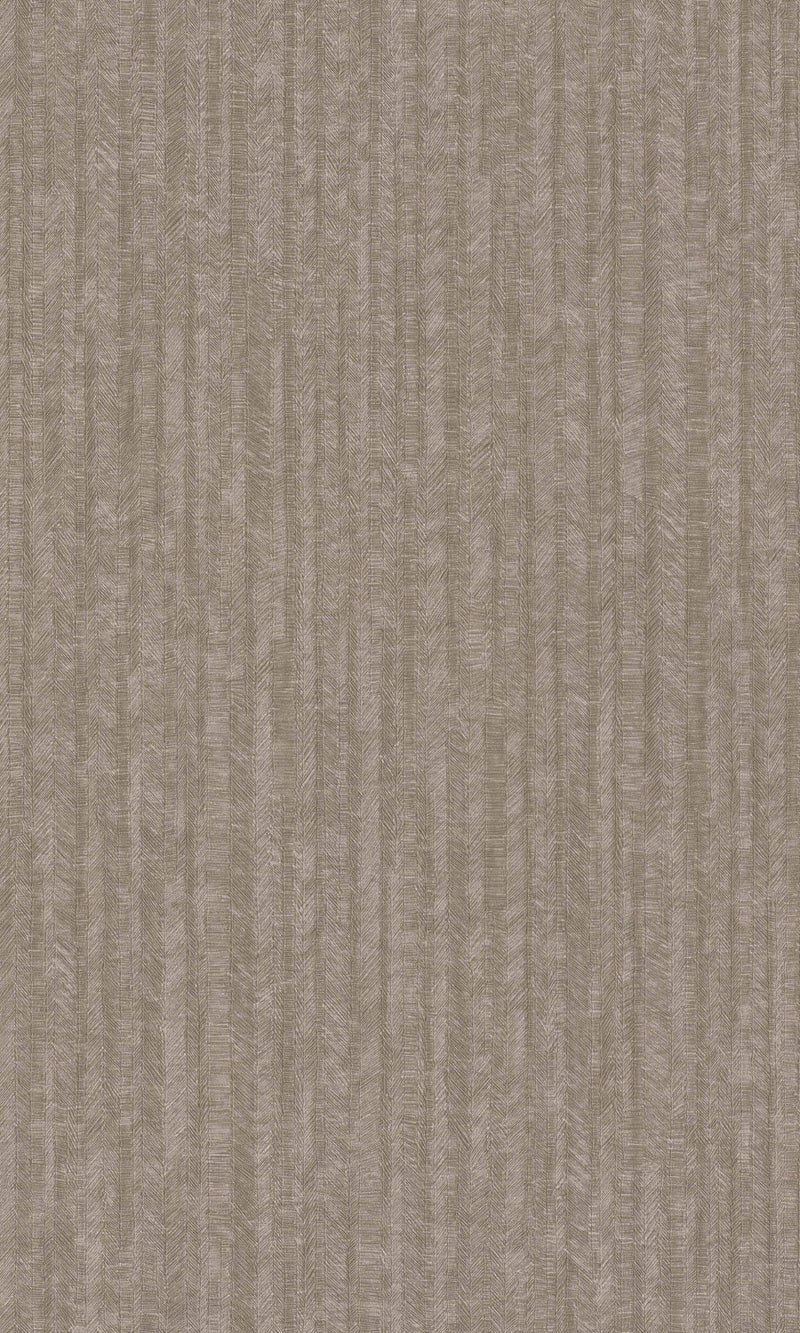 Taupe Natural Herringbone Geometric Wallpaper R8595