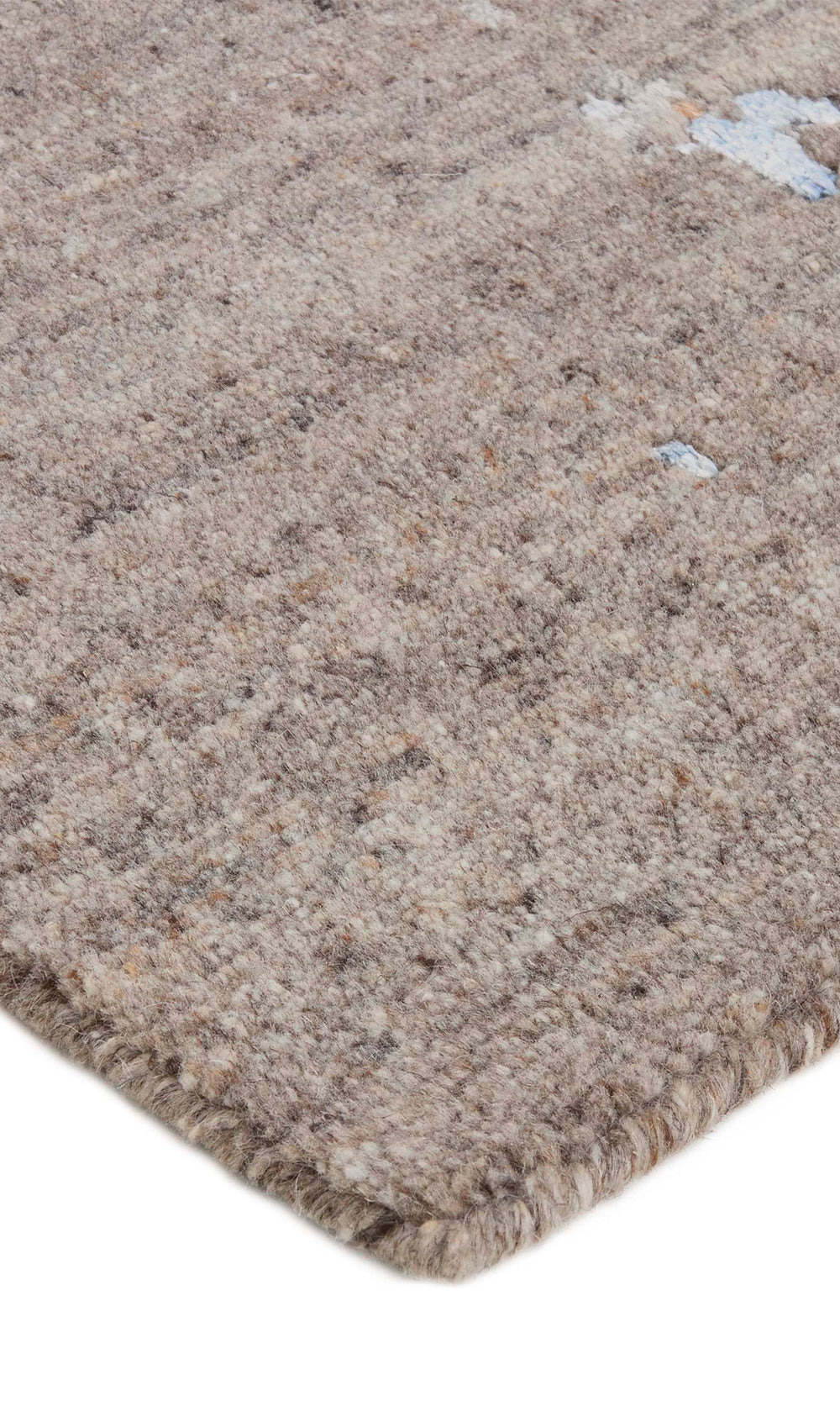 Multi Concrete Abstract Hand Knotted Rectangular Luxury Rugs