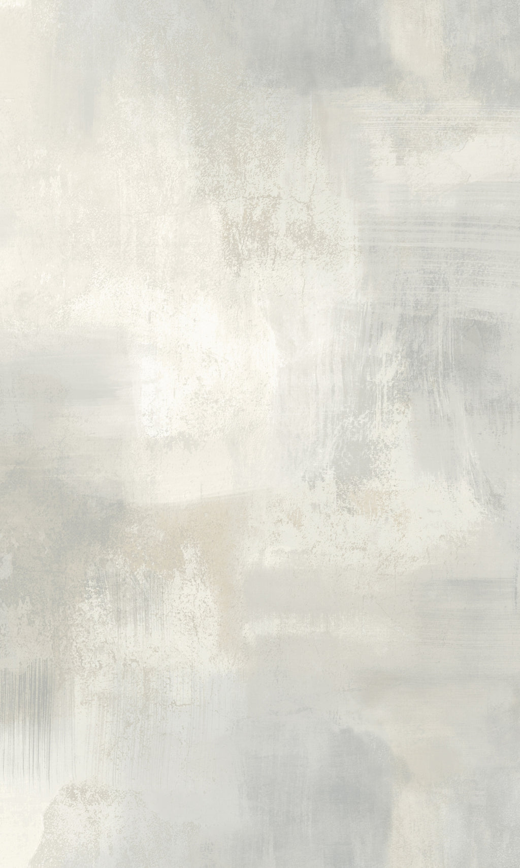 White Plain Concrete Textured Wallpaper R8393