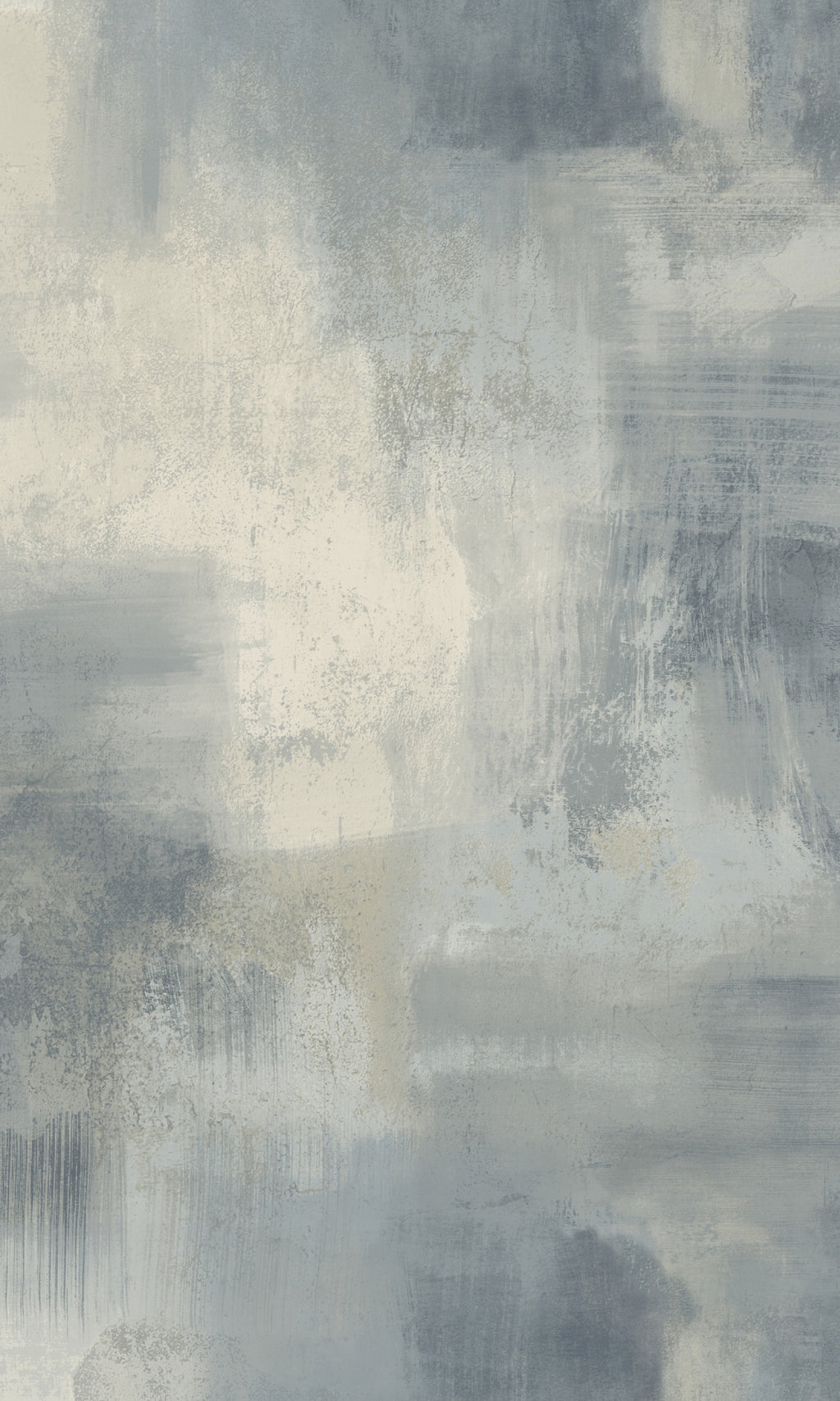 White Plain Concrete Textured Wallpaper R8395