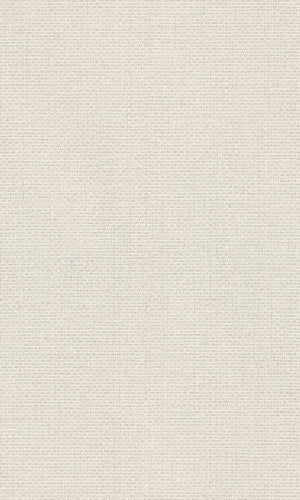 White Plain Textured Textile Wallpaper R8632