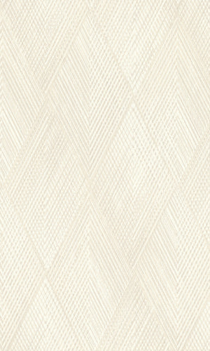 White Playful Textured Geometric Wallpaper R8638