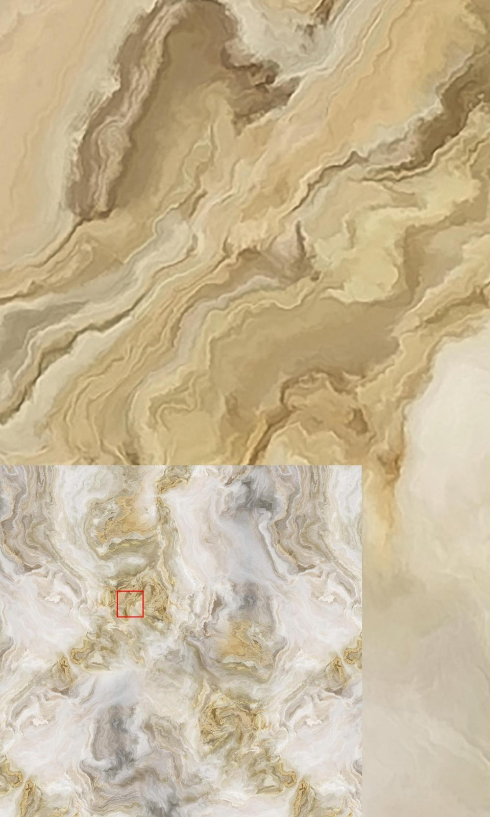 Yellow Luxurious Marble Mural Wallpaper M1147-Sample