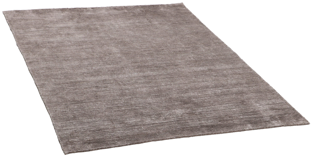 Plain Dust Collection Handwoven Viscose Rugs with Shiny Elegance | Walls Republic