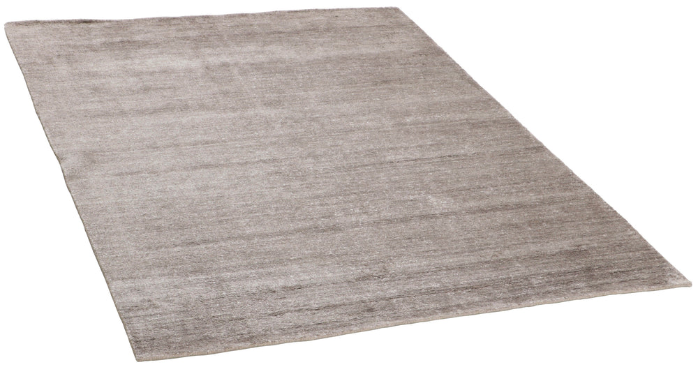 Plain Dust Collection Handwoven Viscose Rugs with Shiny Elegance | Walls Republic