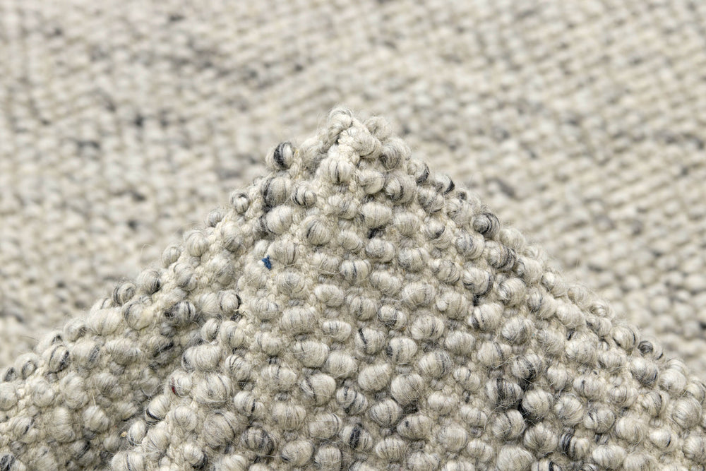 Anthracite Contemporary Bubbles Handwoven Rectangular Luxury Rugs