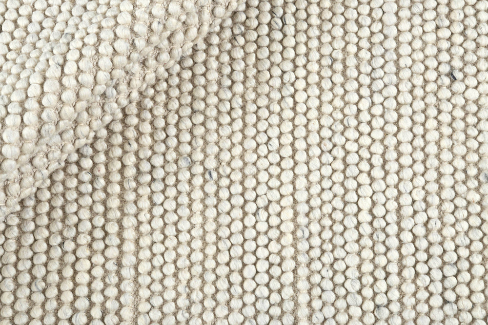 Grey Contemporary Bubbles Handwoven Rectangular Luxury Rugs
