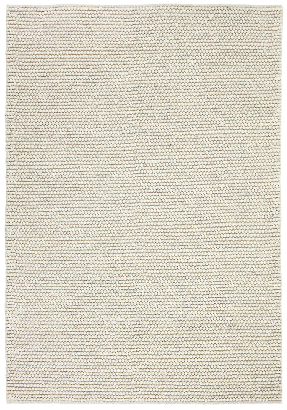 Grey Contemporary Bubbles Handwoven Rectangular Luxury Rugs