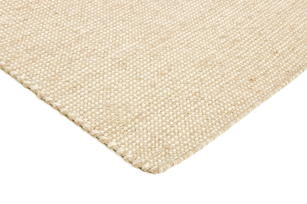 Beige Contemporary Polka Dotted Handwoven Rectangular Luxury Rugs