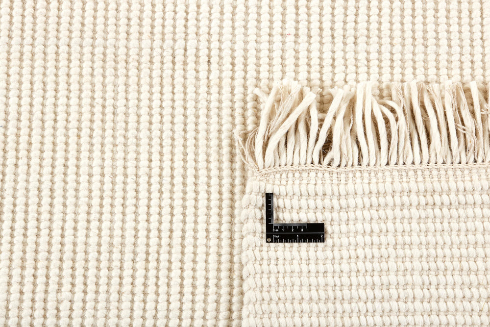 Nordic Flair Collection - Modern Wool Rugs with Long Tassels | Walls Republic