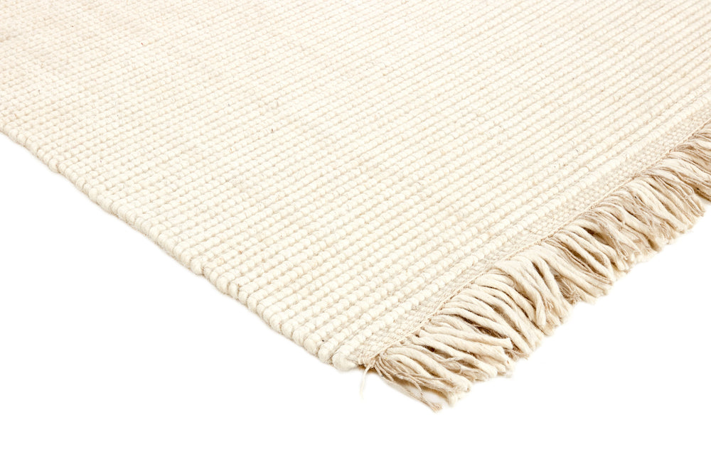 Nordic Flair Collection - Modern Wool Rugs with Long Tassels | Walls Republic