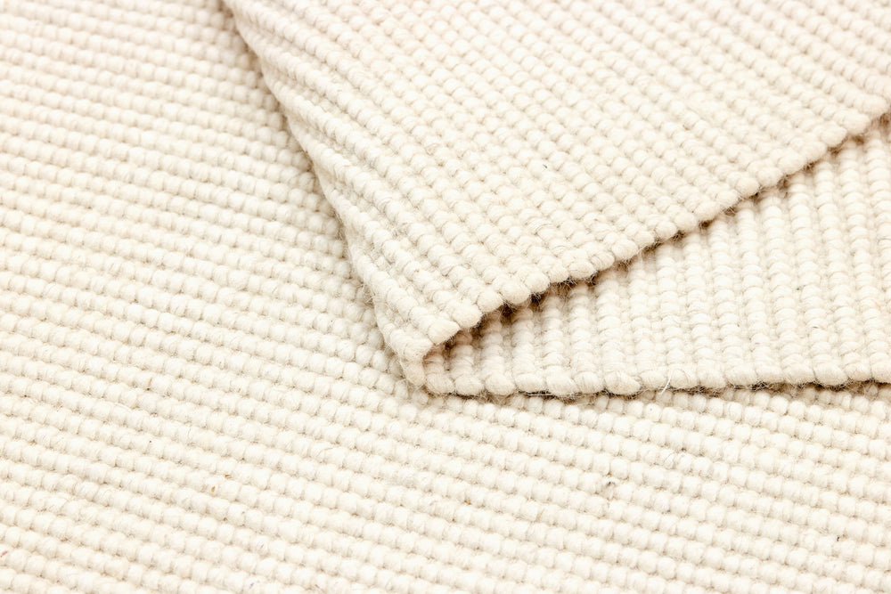 Nordic Flair Collection - Modern Wool Rugs with Long Tassels | Walls Republic