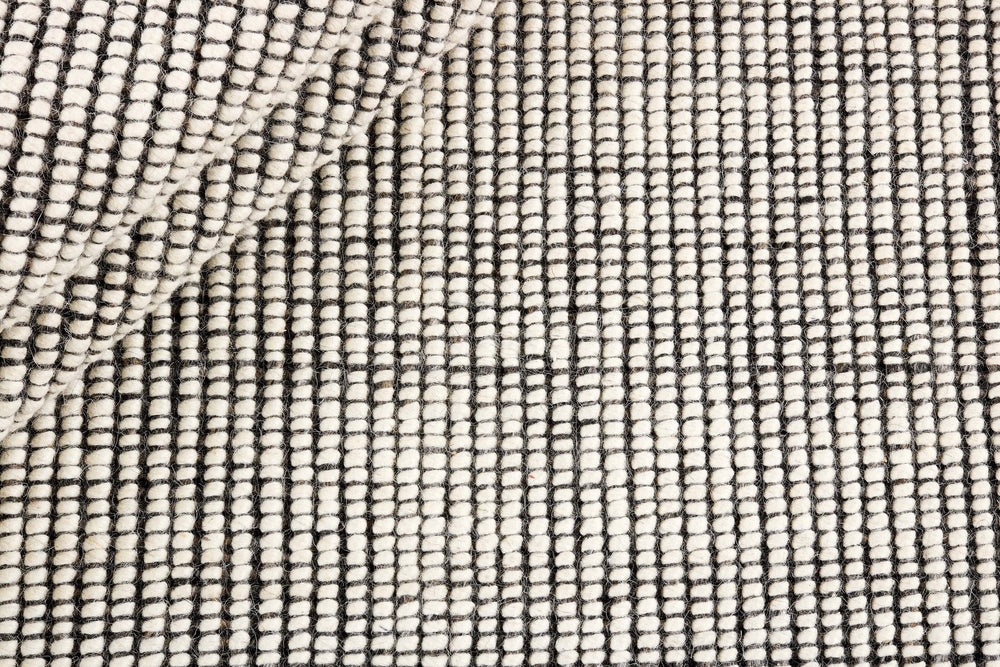 Nordic Flair Collection - Modern Wool Rugs with Long Tassels | Walls Republic