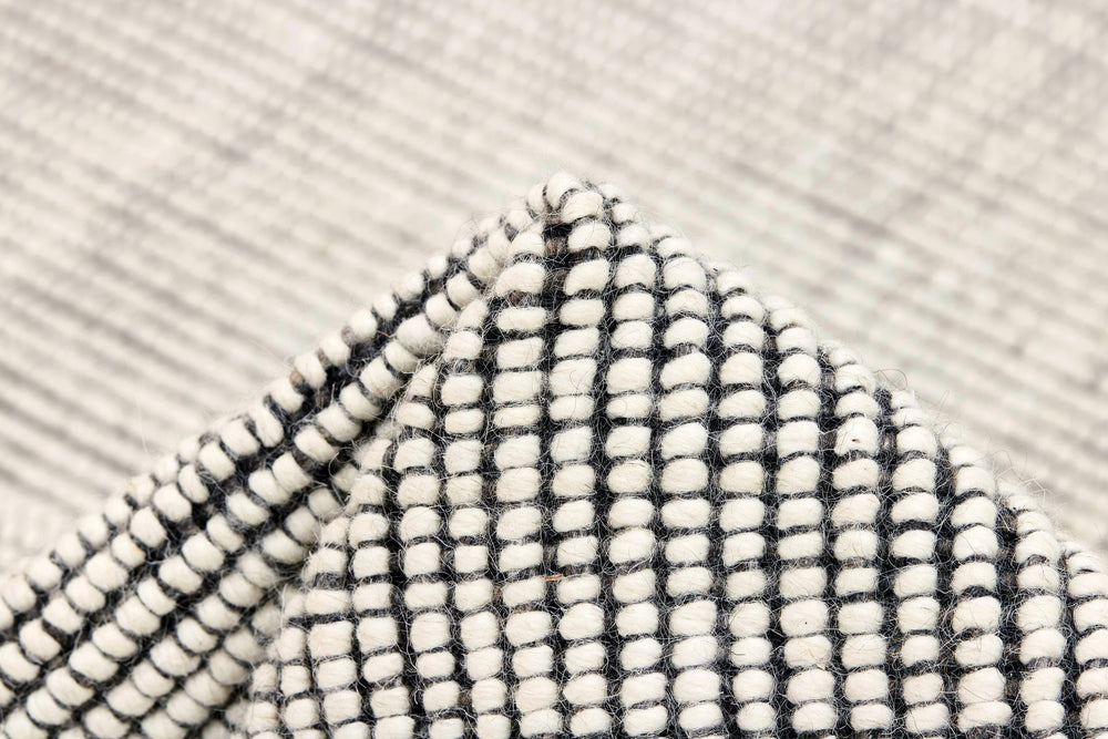 Nordic Flair Collection - Modern Wool Rugs with Long Tassels | Walls Republic