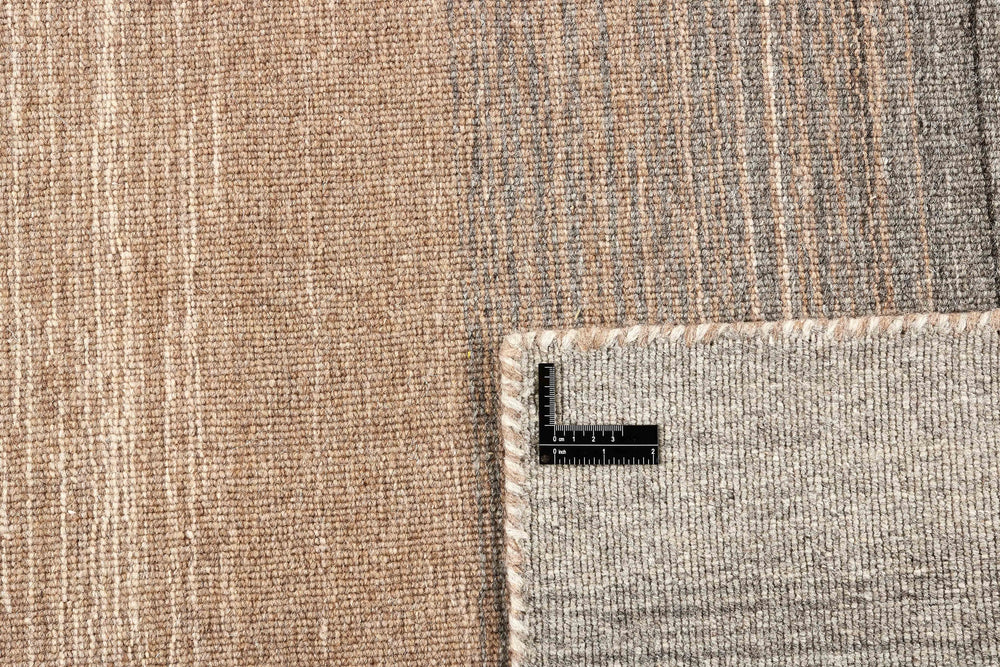 Natural Multi Abstract Panoramic Stripes Handloom Rectangular Luxury Rugs