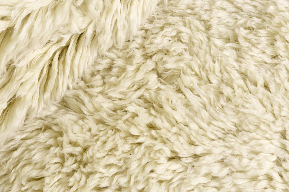 Walls Republic: Snow White Collection - Luxurious Rugs Woven with English Lincoln Wool170 cm x 240 cm