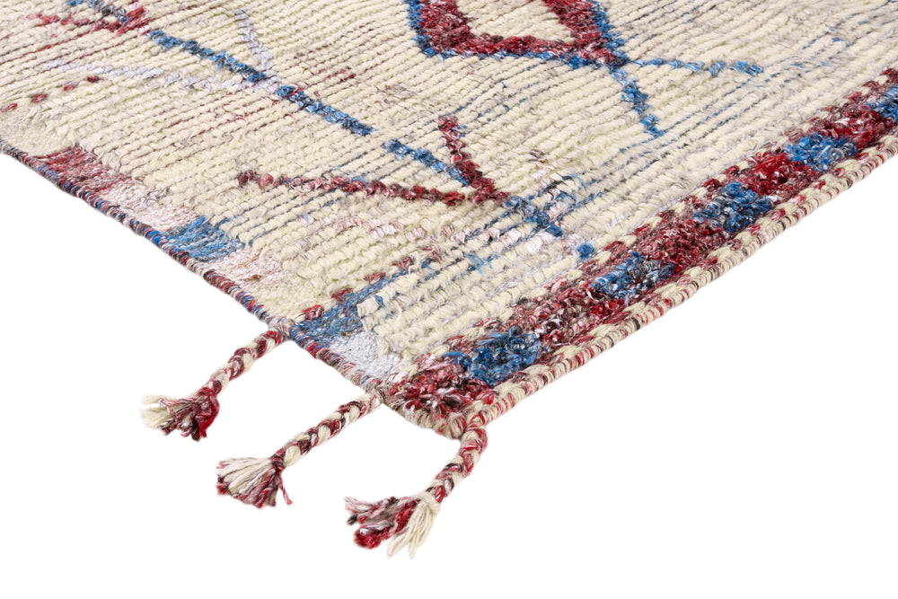 Walls Republic: Tribe Collection - Hand-Knotted Moroccan-Inspired Wool Rugs170 cm x 240 cm